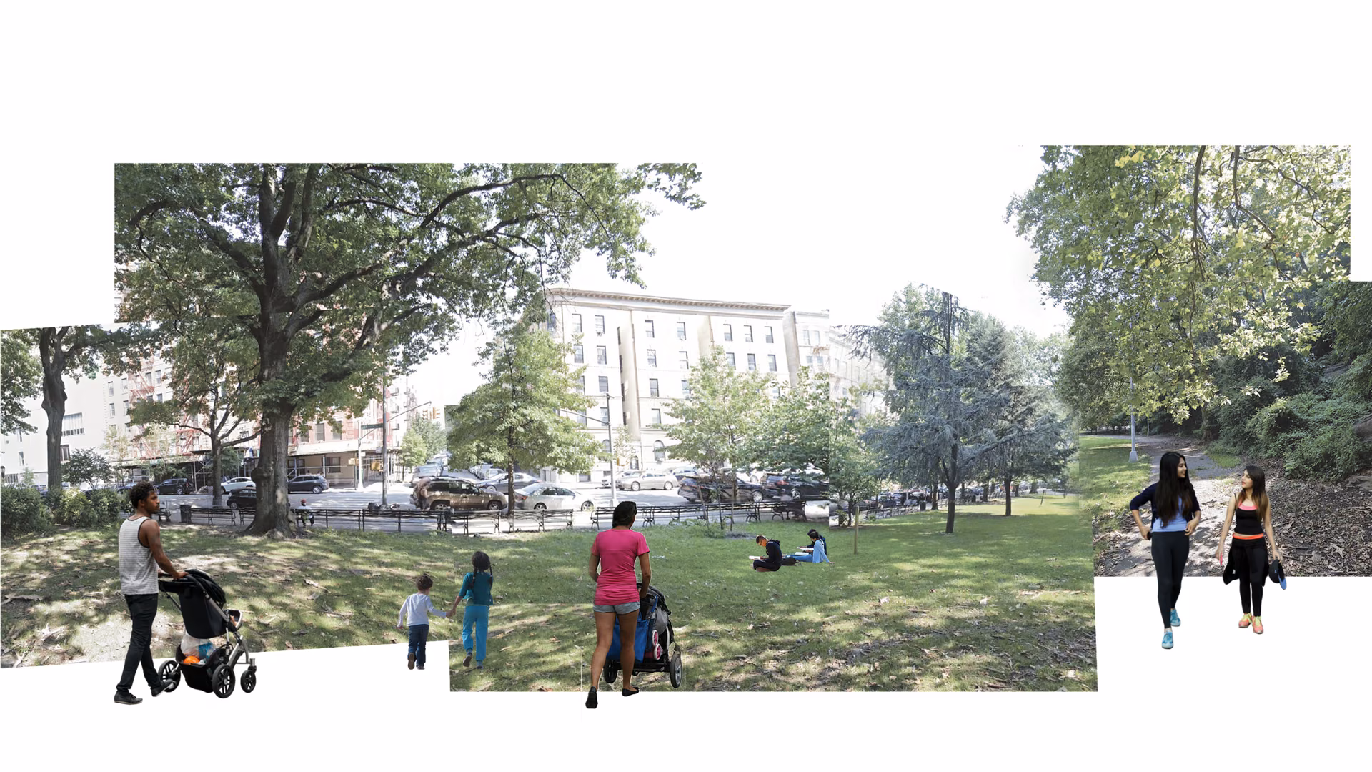 Leisure on the mall